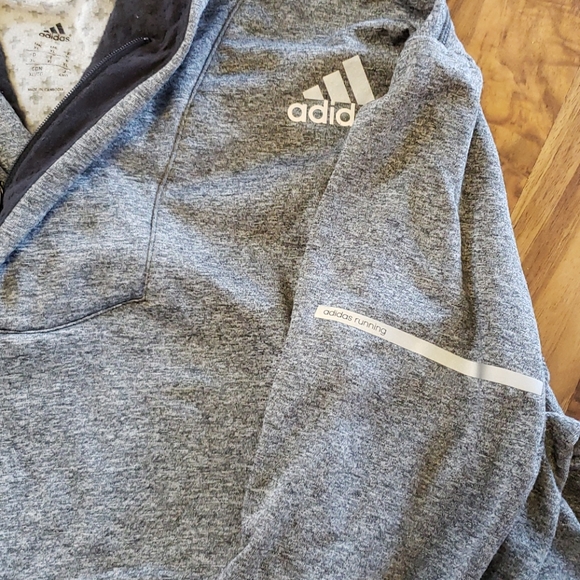 Mens Adidas running fleece size xl - Picture 2 of 3